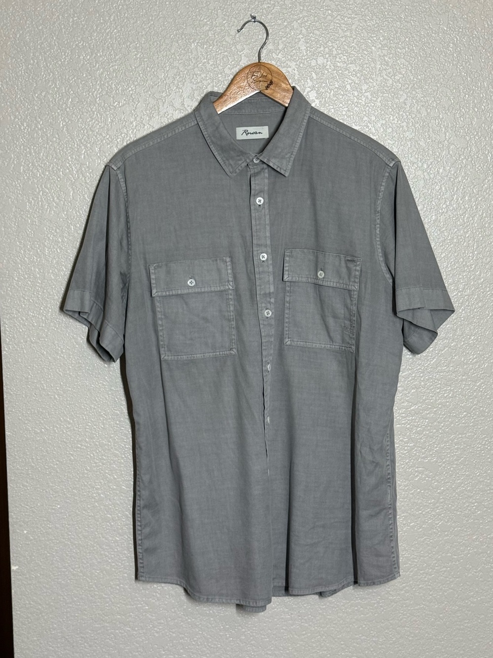 Rowan Riley heritage twill short sleeve shirt